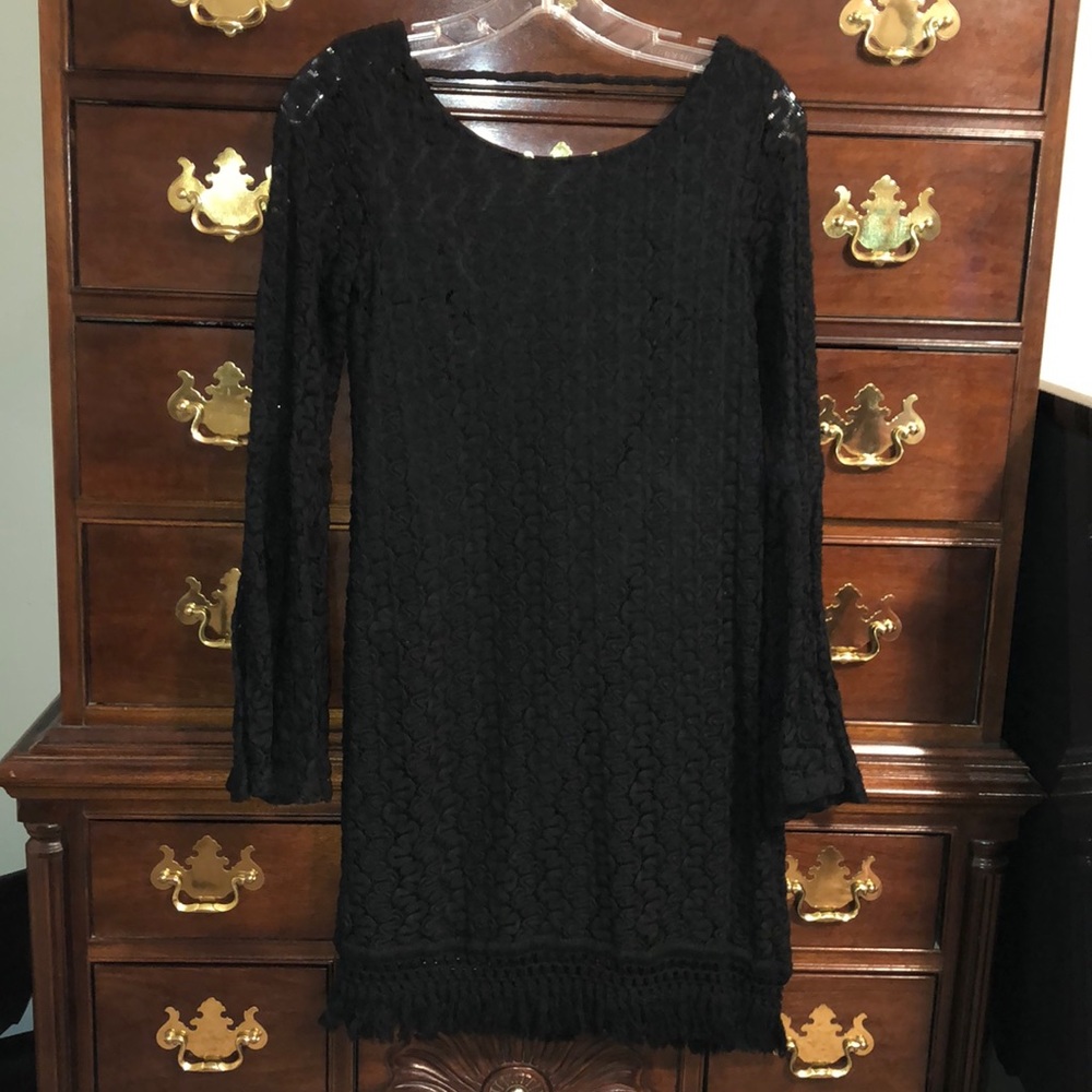 Lace Black Dress